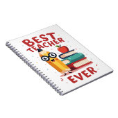 Carnet Cadeau d'appréciation du meilleur enseignant (Côté Droit)