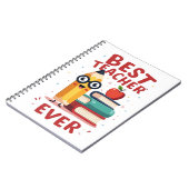 Carnet Cadeau d'appréciation du meilleur enseignant (Côté gauche)