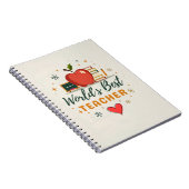 Carnet Cadeau d'appréciation pour le meilleur enseignant  (Côté Droit)