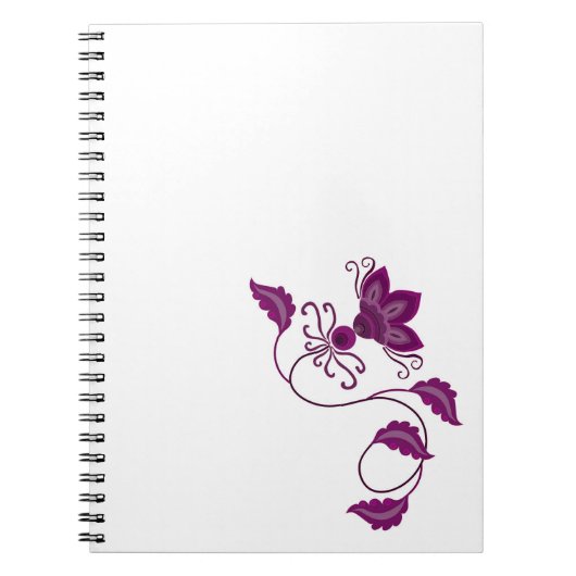 CARNET CADEAU D'ART MODERNE CRÉATIF À FLEURS MODERNES (Devant)