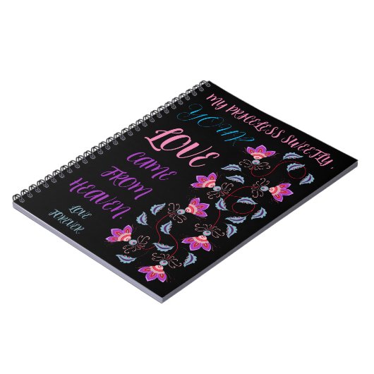 CARNET CADEAU D'ART MODERNE CRÉATIF À FLEURS MODERNES (Côté gauche)