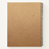 Carnet Cadeau de bureau personnalisé pour conquérir le mo (Dos)