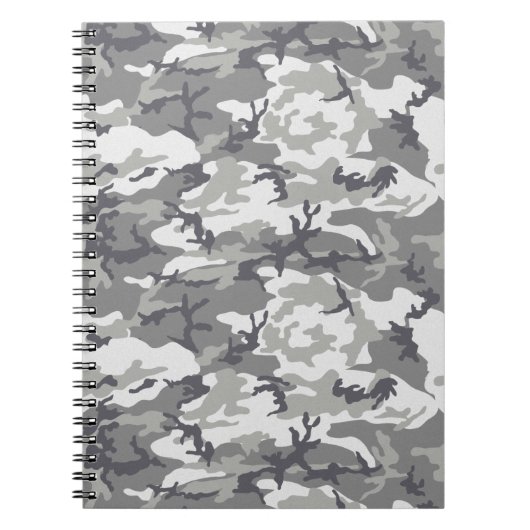Carnet Cadeau de camouflage gris pour papa (Devant)