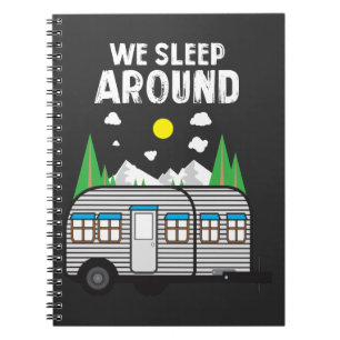 Carnet Cadeau de camping - nous dormons autour du campeur