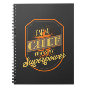 Carnet Cadeau de cuisinier de chef