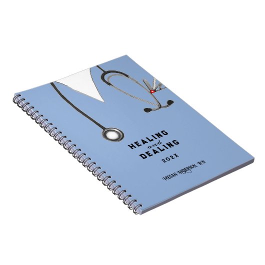 Carnet Cadeau de diplôme d'infirmière (Côté Droit)