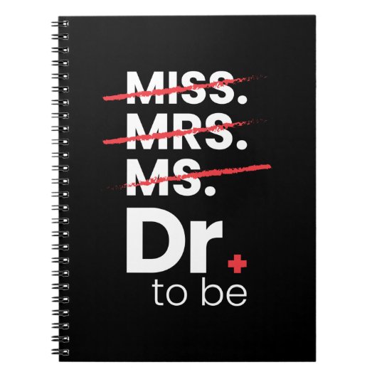 Carnet Cadeau de diplôme | Docteur (Devant)
