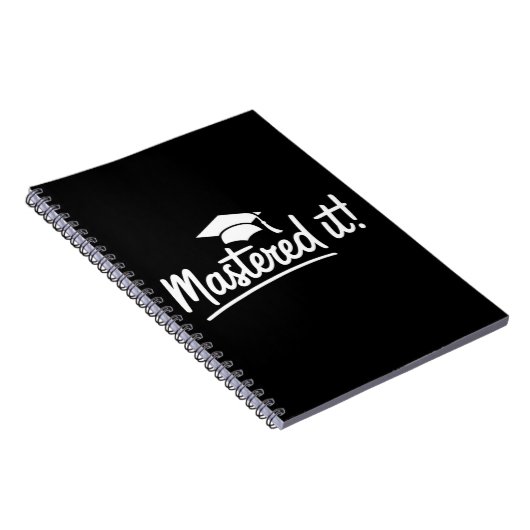 Carnet Cadeau de fin d'études de master Maîtrisé (Côté Droit)