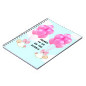 Carnet Cadeau de grossesse de jumeaux (Côté gauche)