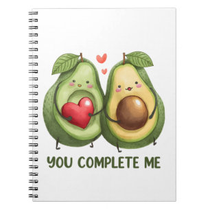 Carnet Cadeau de la Saint-Valentin Avocat Tu Me Complètes