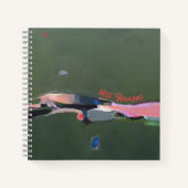 Carnet Cadeau de l'enseignant Peinture Abstraite personna (Devant)