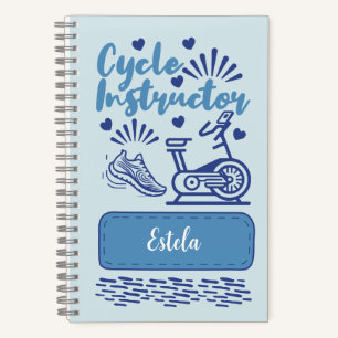 Carnet Cadeau de l'instructeur de vélo pour l'amoureux du