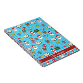 Carnet Cadeau de Noël pour enseignant scolaire personnali (Côté Droit)