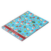 Carnet Cadeau de Noël pour enseignant scolaire personnali (Côté gauche)