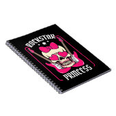 Carnet Cadeau de Noël | Rokstar Princess Skull (Côté Droit)