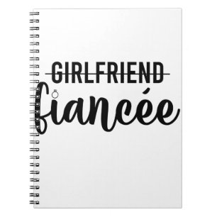 Carnet Cadeau de petite amie fiancée pour une fête de fia