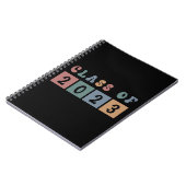 Carnet Cadeau de remise des diplômes de la classe rétro d (Côté gauche)