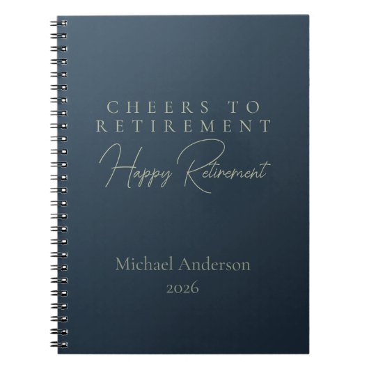 Carnet Cadeau de retraite à trinquer (Devant)