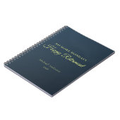 Carnet Cadeau de retraite Plus de lundis (Côté gauche)