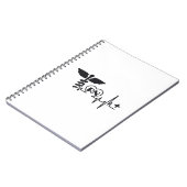 Carnet Cadeau de RN d'infirmière de battement de coeur (Côté gauche)