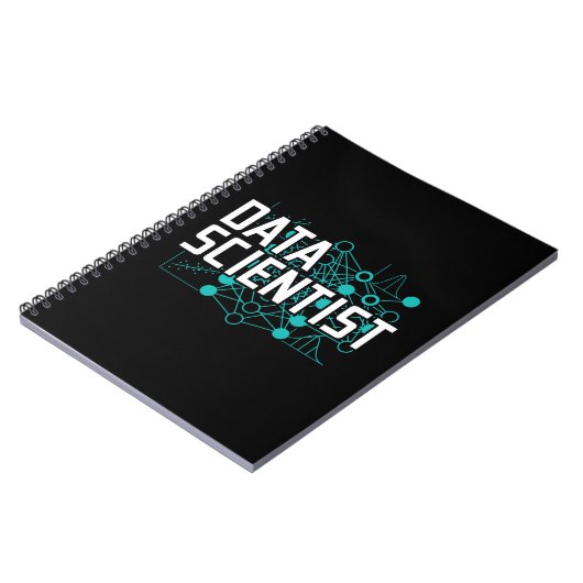 Carnet Cadeau de scientifique de données et d'analyste de (Côté gauche)