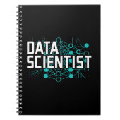 Carnet Cadeau de scientifique de données et d'analyste de (Devant)