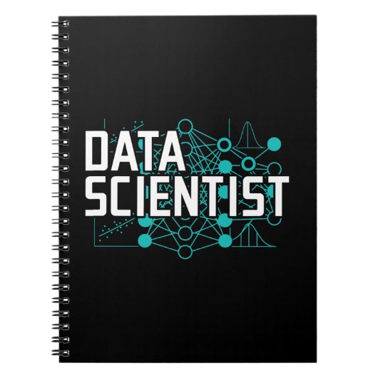 Carnet Cadeau de scientifique de données et d'analyste de (Devant)