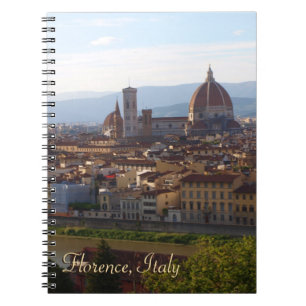 Carnet Cadeau de souvenir de voyage de Florence Italie