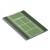 Carnet Cadeau de tennis personnalisé (Côté Droit)