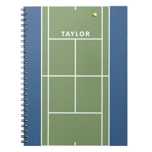 Carnet cadeau de tennis personnalisé (Devant)