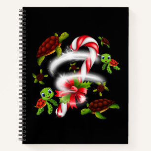 Carnet Cadeau de tortue Turtle Candy Sweet Christmas