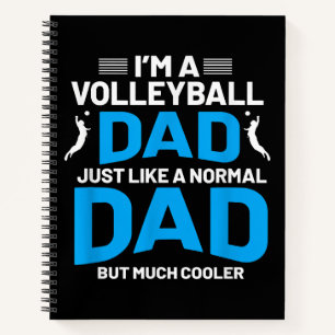 Carnet Cadeau De Volley-Ball Mignonne Pour Les Pères Et L