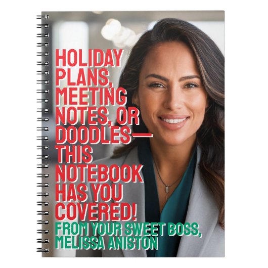 Carnet Cadeau De Votre Boss Douce (Devant)