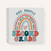 Carnet Cadeau d'enseignant de 2e année couverture rigide  (Devant)