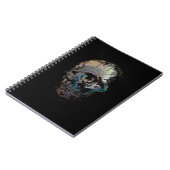 CARNET CADEAU D'HALLOWEEN SQUELETTE ŒIL CRÂNE (Côté gauche)