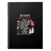 Carnet Cadeau d'infirmière | 12 jours de soins infirmiers (Devant)