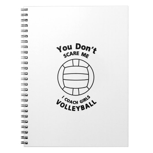 Carnet Cadeau drôle d'entraîneur de volleyball vous ne (Devant)