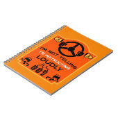 Carnet Cadeau drôle pour moniteur d'auto-école (Côté gauche)