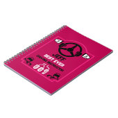 Carnet Cadeau drôle pour moniteur d'auto-école (Côté gauche)