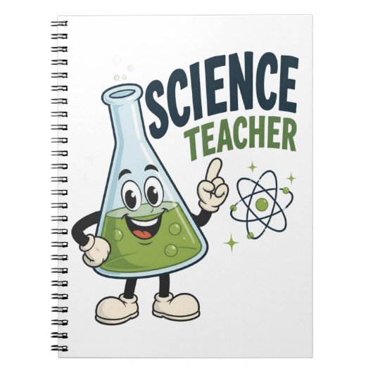 Carnet Cadeau drôle pour professeur de science (Devant)
