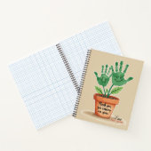 Carnet Cadeau Éditable Enseignant Avec Empreinte D'Art (Intérieur)