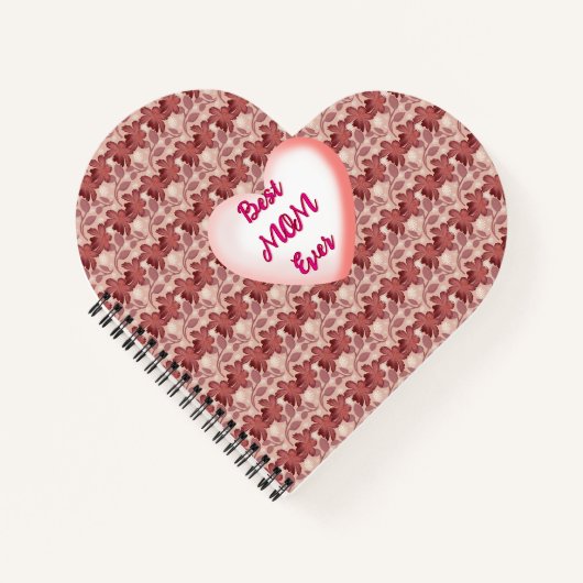 Carnet Cadeau floral personnalisé et sur mesure pour mama (Devant)