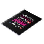 Carnet Cadeau infirmière | Infirmière super-Cool (Côté gauche)