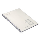 Carnet Cadeau Introverti Quiétude Solitude Porte Fermée (Côté Droit)