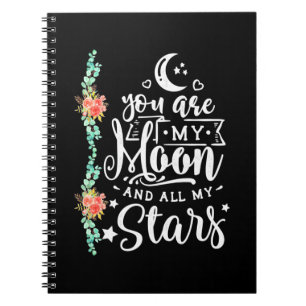Carnet Cadeau mariage Vous Êtes Ma Lune Et Toutes Les É