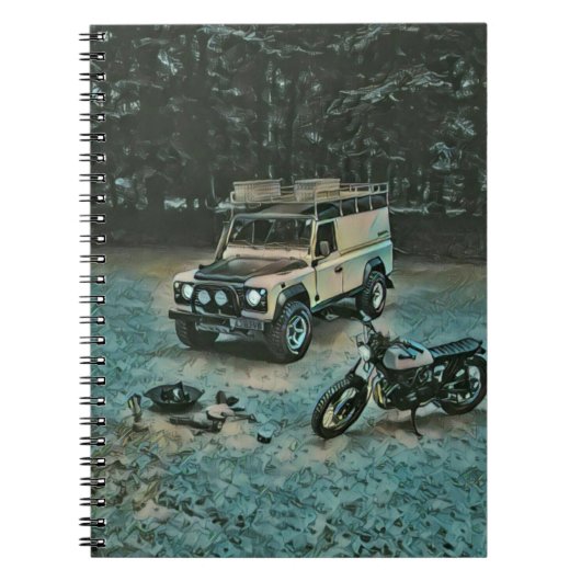Carnet Cadeau moto rétro (Devant)