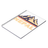 Carnet cadeau nepal mountain asie (Côté gauche)