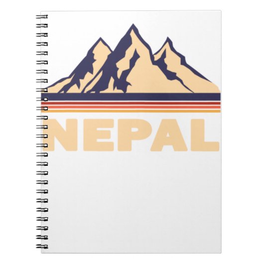 Carnet cadeau nepal mountain asie (Devant)