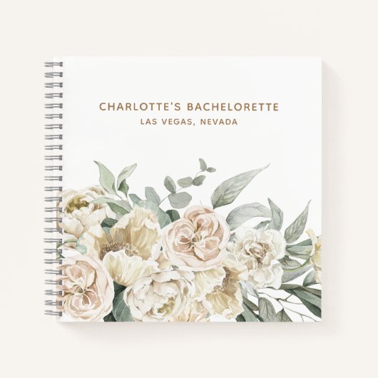 Carnet Cadeau personnalisé pour la fête de Bachelorette (Devant)