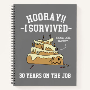 Carnet Cadeau personnalisé pour l'anniversaire de travail